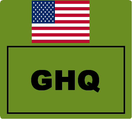 Unit icon for US Department of War          